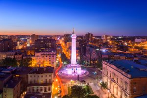 Landscape of Downtown Baltimore